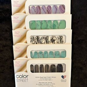 Color Street Nail Polish Strips Set
